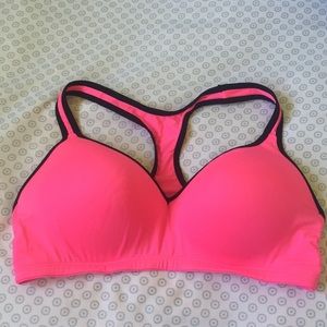 Neon Pink Sports bra